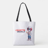 CRO@ – 白 トートバッグ (裏面)