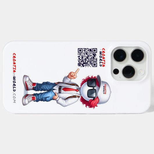 CRO@ Case-Mate iPhoneケース (裏面 (横))