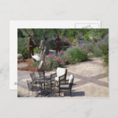 Croadの試飲室、Paso Roblesのテラス ポストカード (正面/裏面)