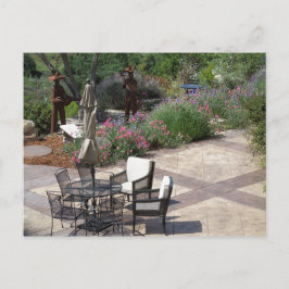Croadの試飲室、Paso Roblesのテラス ポストカード