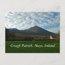 Croagh Patrick、マヨ・アイルランド ポストカード
