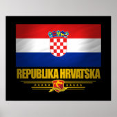 "Croat Pride" Posters & Prints ポスター (正面)