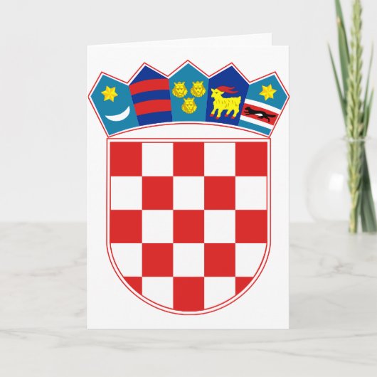 CROATIA カード (正面)