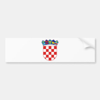 CROATIA バンパーステッカー