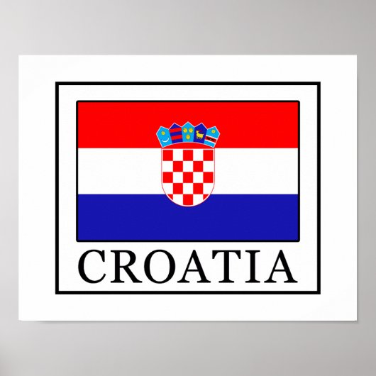 Croatia ポスター (正面)