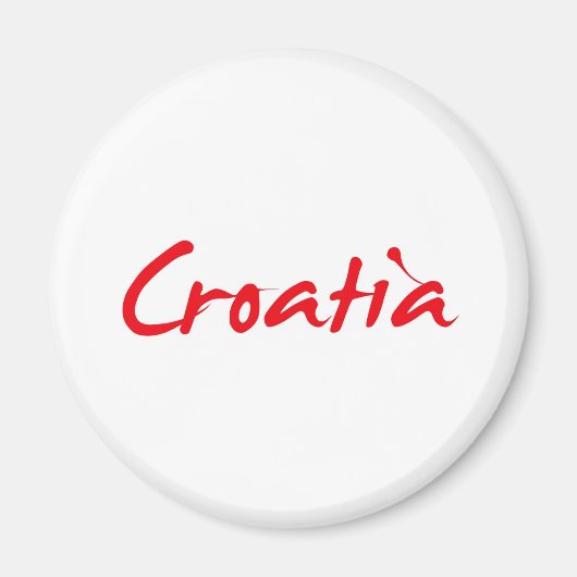 CROATIA マグネット (正面)
