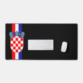 Croatia coat of arms デスクマット (キーボード&マウス)