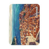 Croatia Dubrovnik Travel マグネット (縦)