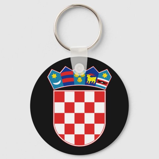 croatia emblem キーホルダー (正面)