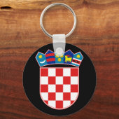 croatia emblem キーホルダー (正面)