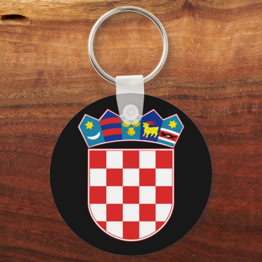 croatia emblem キーホルダー (正面)