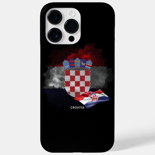 Croatia flag Case-Mate iPhoneケース (裏面)