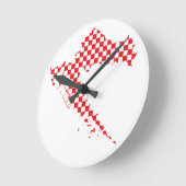 Croatia hrvatska kroatien hrv hr adria turism sea ラウンド壁時計 (傾斜)