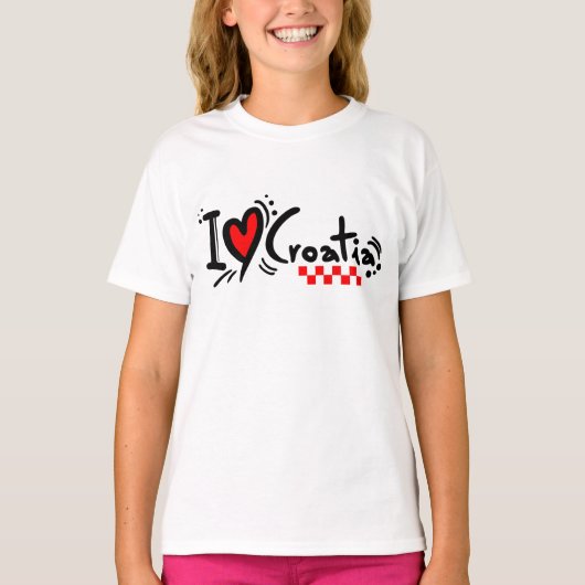 Croatia hrvatska kroatien hrv hr adria turism sea tシャツ (正面)