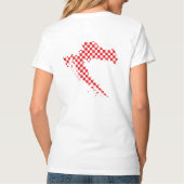 Croatia hrvatska kroatien hrv hr adria turism sea tシャツ (裏面)