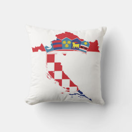 Croatia Hrvatska Kroatien Hrv Zagreb Split Flag クッション