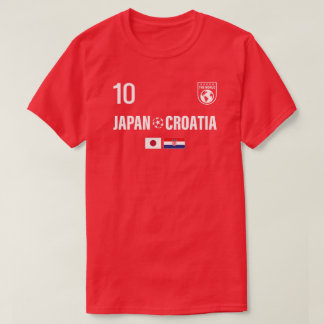 Croatia Japan proof of friendship Tシャツ