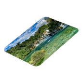 Croatia, Krka Waterfalls remote panorama view マグネット (左側)