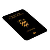 Croatia passport マグネット (右側)