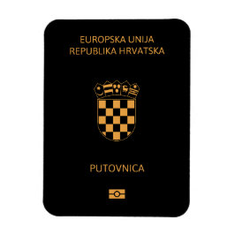 Croatia passport マグネット