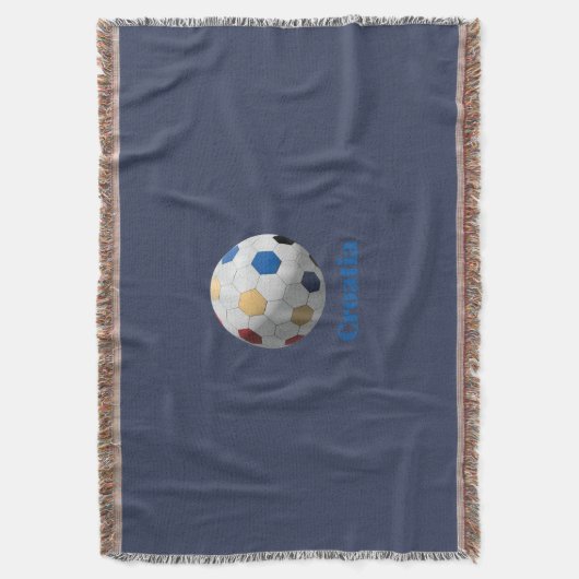 Croatia Soccer スローブランケット (正面縦)