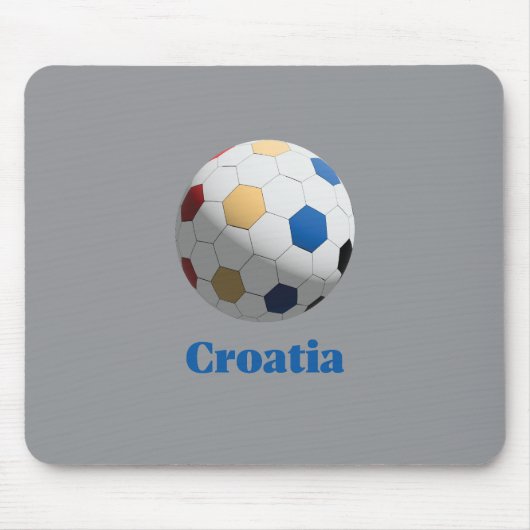 Croatia Soccer マウスパッド (正面)