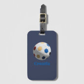 Croatia Soccer ラゲッジタグ (正面縦)