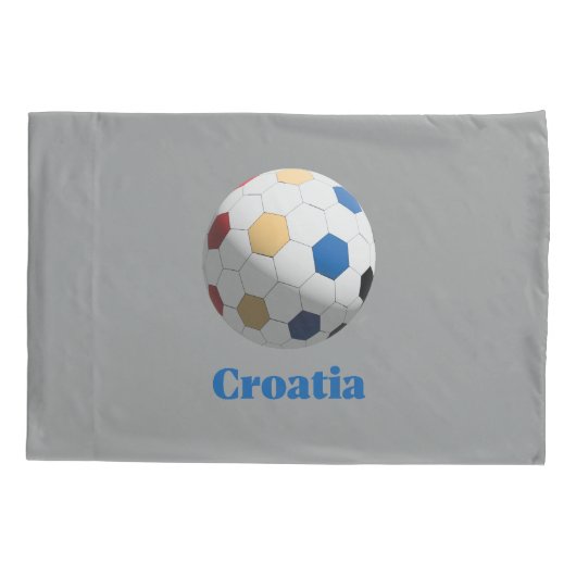 Croatia Soccer 枕カバー (裏面)