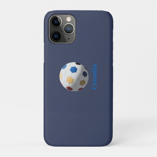 Croatia Soccer Case-Mate iPhoneケース (裏)