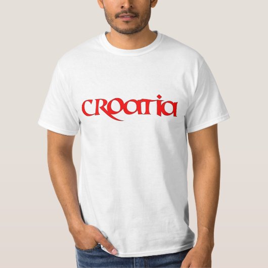 CROATIA Tシャツ (正面)