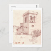 Croatia vintage travel ポストカード (正面/裏面)