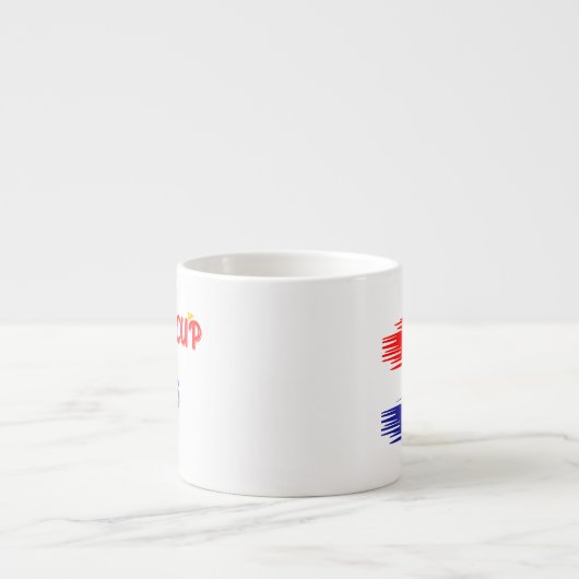 Croatia World Cup 2026 Mug – Proudly Croatian Desi エスプレッソカップ (正面)