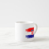 Croatia World Cup 2026 Mug – Proudly Croatian Desi エスプレッソカップ (正面右)