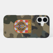 Croatian Tigers – 第1衛兵旅団 iPhone 16 Pro 16ケース (裏面横)