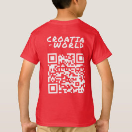 CROATIAvsWORLD赤 Tシャツ