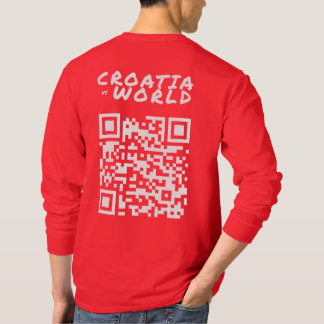 CROATIAvsWORLD赤 Tシャツ