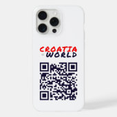 CROATIAvsWORLD iPhoneケース (裏面)
