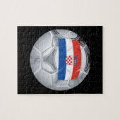 Croationのサッカーボール ジグソーパズル (横)