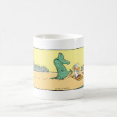 Crocのおもしろいな漫画のマグの用心して下さい マグカップ (中央)