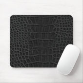 Crocの黒いmousepad マウスパッド (マウス)