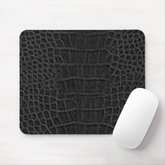 Crocの黒いmousepad マウスパッド (マウス)