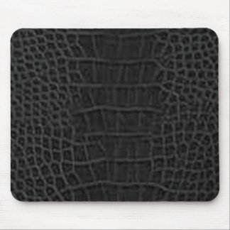 Crocの黒いmousepad マウスパッド