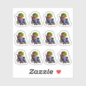 Croc on Wheels 12ステッカーシート シール (シート)