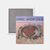 CROC SHOP「最高のOf」 CDカバー マグネット (正面/裏面)