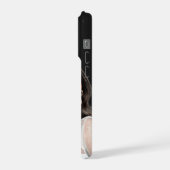 Croc Texture Fashion Phone Case iPhoneケース (左側面)