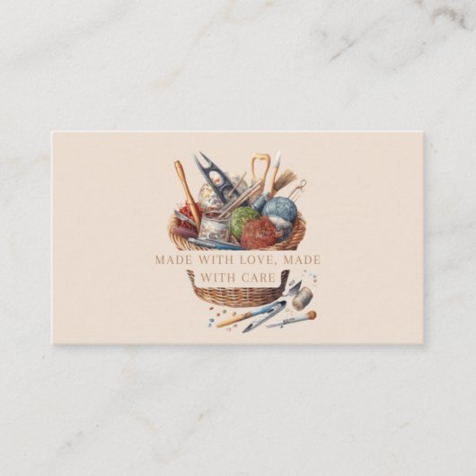 Crochet名刺テンプレート 名刺 (正面)