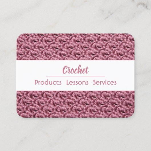 CROCHET - Business Card 名刺 (正面)