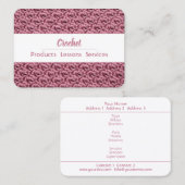 CROCHET - Business Card 名刺 (正面/裏面)