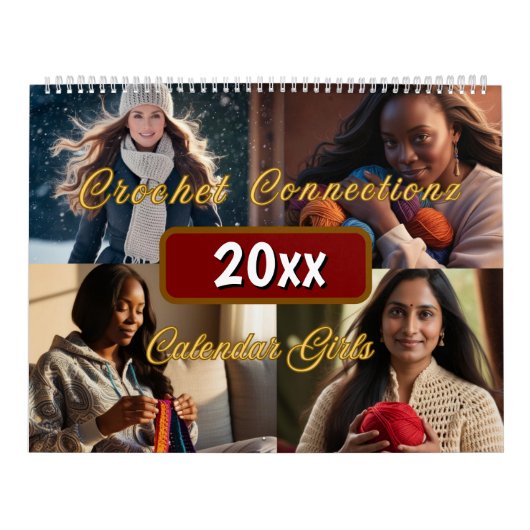 Crochet Calendar Girls カレンダー (カバー)