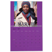 Crochet Calendar Girls カレンダー (3月 2027)